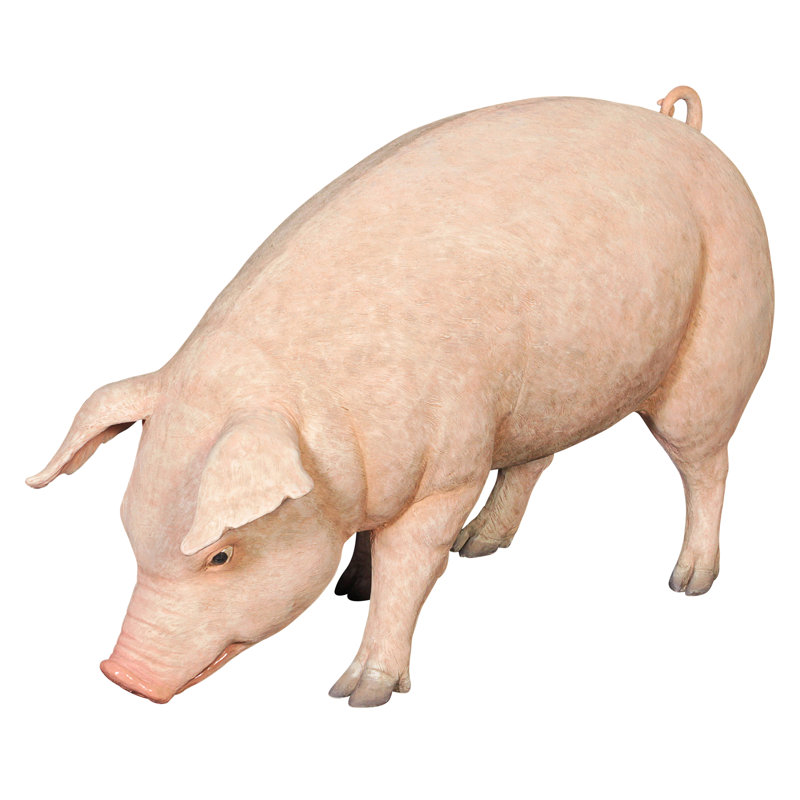 Statue de cochon de ferme divin