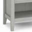 Amherst - Table de chevet - Gris brouillard-403893518