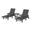 Ensemble de 3 chaises longues inclinables Laguna-68234436
