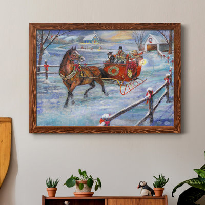 «Sleigh Bells», reproduction d'art sur toile