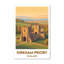 Kirkham Priory, England - Romantic Travel Poster Of Medieval Ruins In The Yorkshire Countryside. Giclee Print On Wrapped Canvas. Wall Art, Home Decor - Religious & Cultural Sites, England - Wrapped Canvas Print-175860814