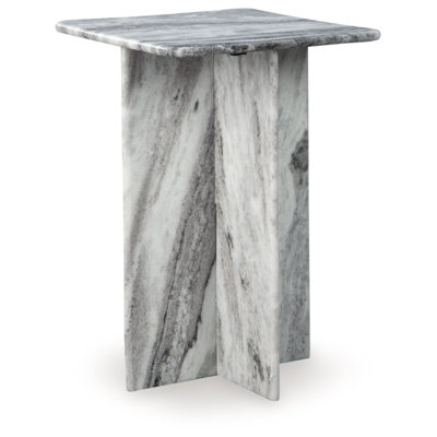 Lananh Marble Top End Table