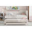 Lit de jour simple avec lit gigogne et trois tiroirs - Fabrication solide, aucun sommier tapissier requis-1329439725-1329439727
