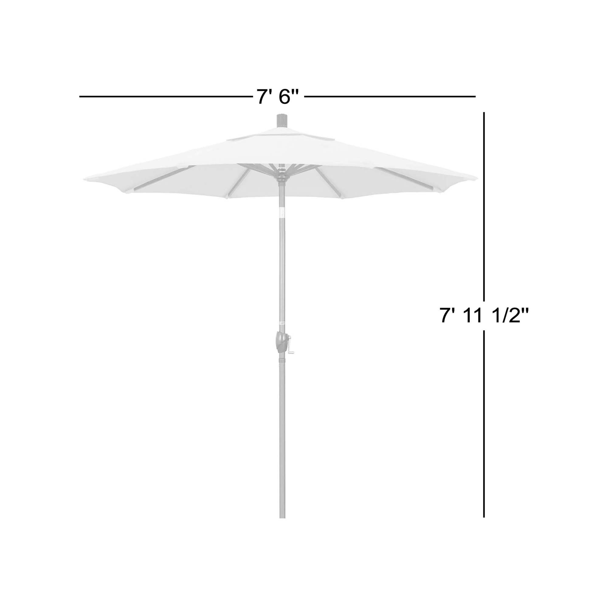 90'' Outdoor Umbrella, Antique Beige