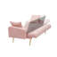 Canapé convertible 69 po à accoudoirs carrés Teddys-2092717384