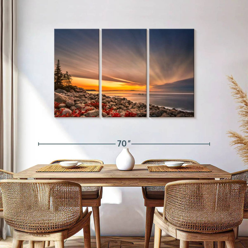 Gillard Golden Sunset At Boulder Beach, 36" H x 57" W