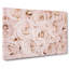 Wall of Pink Roses - Wrapped Canvas-56642514
