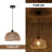 Neill 1 - Light Brown Cone Pendant
