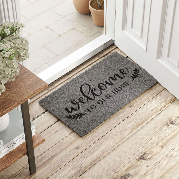 Door Mat (30x17.5), Durable Floor Mat Front Door Mat Welcome Door Mats  Outdoor Rug Indoor Non-Slip Door Mat for Entryway, Home Entrance, Patio,  High