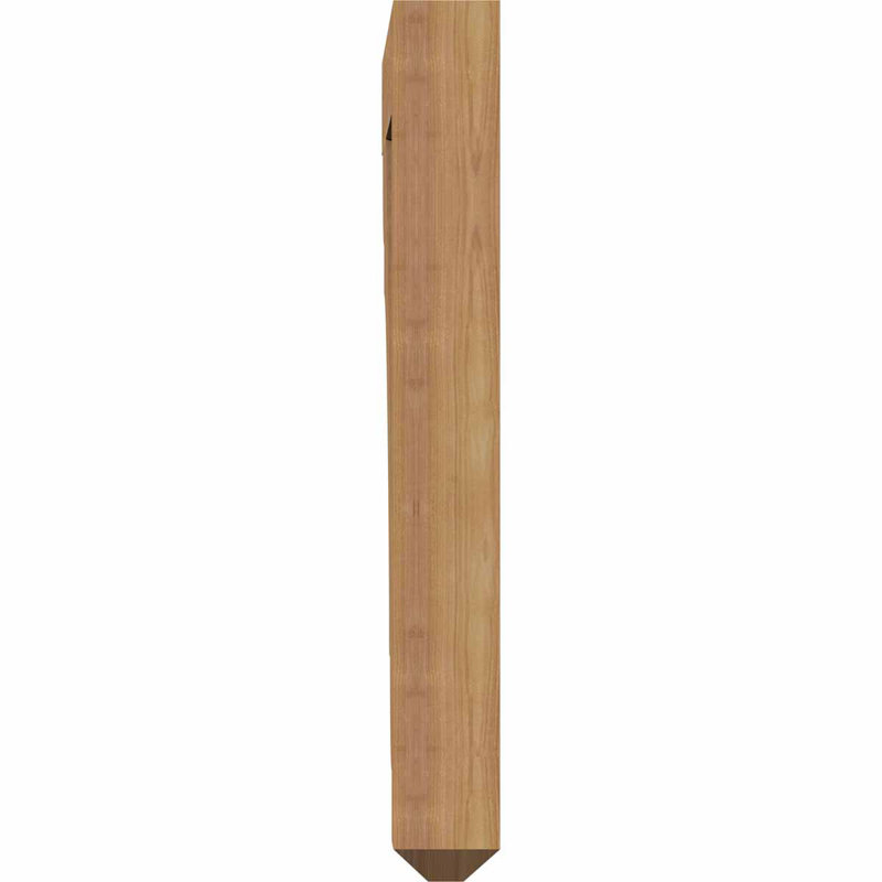 Support pour artisan olympique, H 30 po x l 3,5 po x P 30 po, Cèdre rouge de l'Ouest (lisse)
