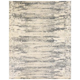 New Indian Marmala Wool And Silk On Cotton 12Ftx15ft1in Silver