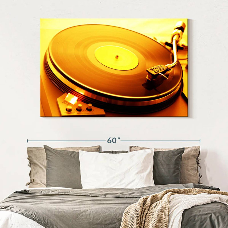 Lecteur de disque vinyle Abarca, H 34 po x l 51 po