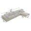 Canapé modulaire en velours côtelé Cloud