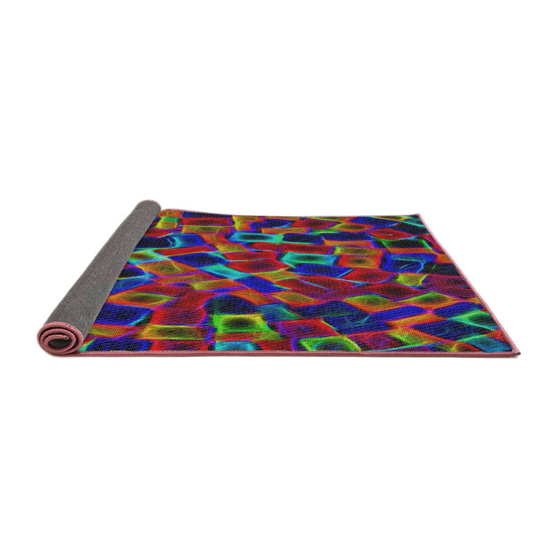Geometric Indoor Rug, Square 7'