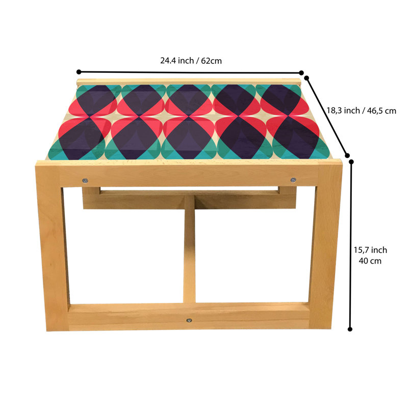 Jaheam Sled Coffee Table, 62cm H x 46cm W x 40cm D