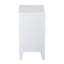 Armoire de rangement à 2 tablettes
