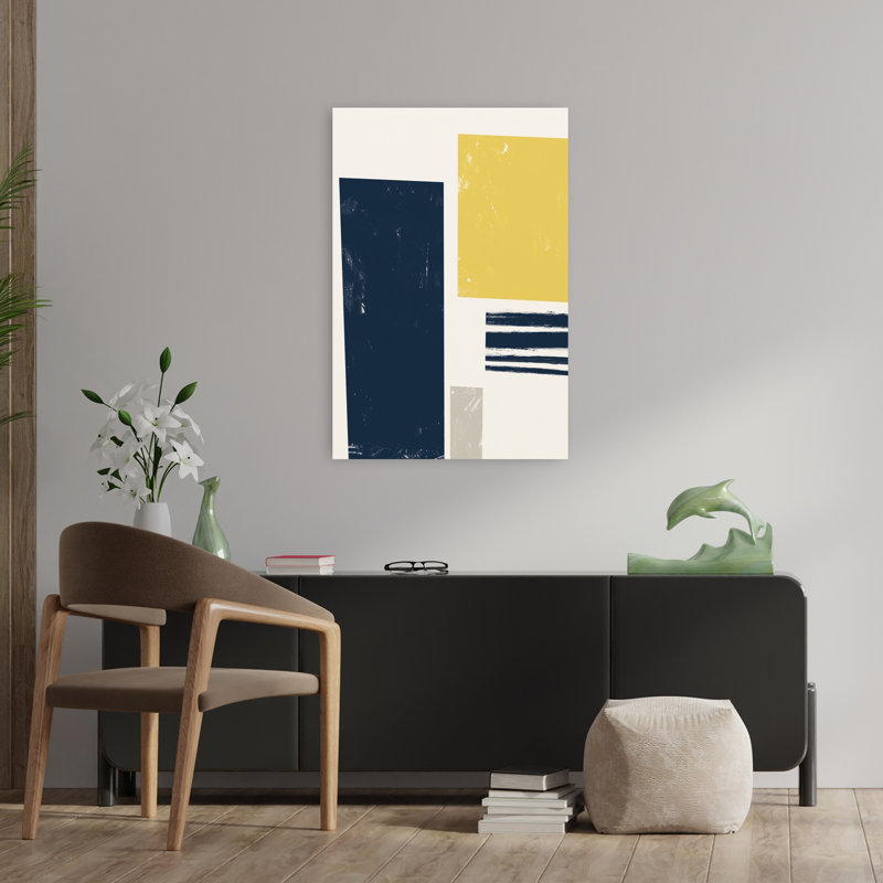 Art contemporain contemporain abstrait, H 36 po x l 24 po