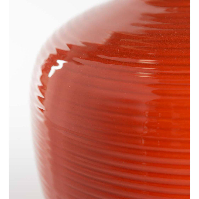 Paprika Ceramic Decorative Table Vase