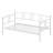 Twin Daybed, Sturdy Metal Day Bed with Steel Slat Support, Arched Headboard Sofa Bed for Living Room, Bedroom and Guest Room-281850674