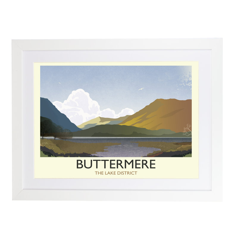 Rick Smith - Print, White, 44cm H x 54cm W x 2.2cm D