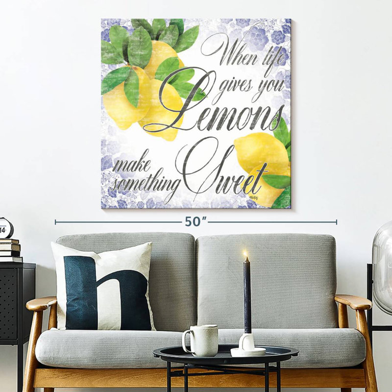 Citrons d'été Tergel II, H 33 po x l 33 po