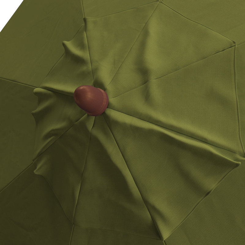 Parasol de marché 9 pi Naudia, Palmier - Pacifica
