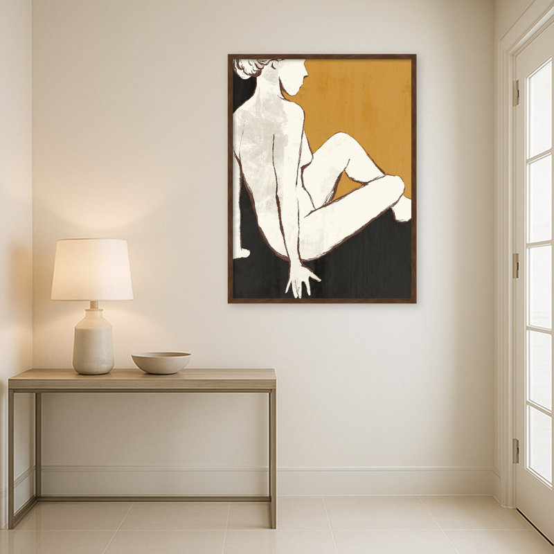 Reproduction d'art mural sur toile encadrée, Carlisle Brown Narrow
