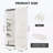 Wall Mounted Full Length Mirror with Shelf and Hook-117805301