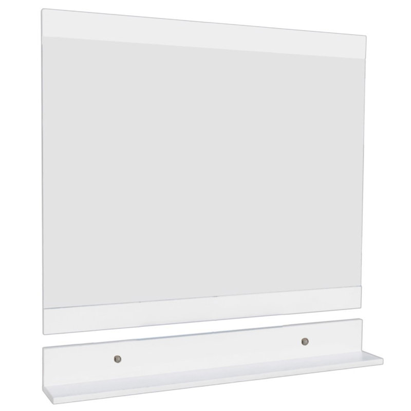 Miroir de salle de bain Aryian, Blanc