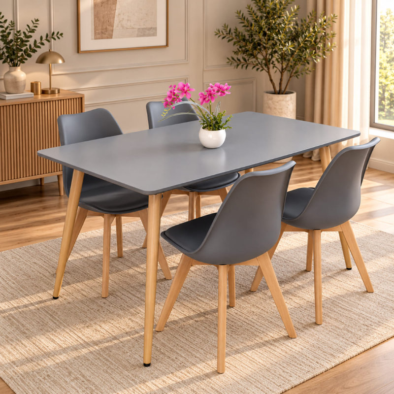 Zane 4 -Person Dining Set
