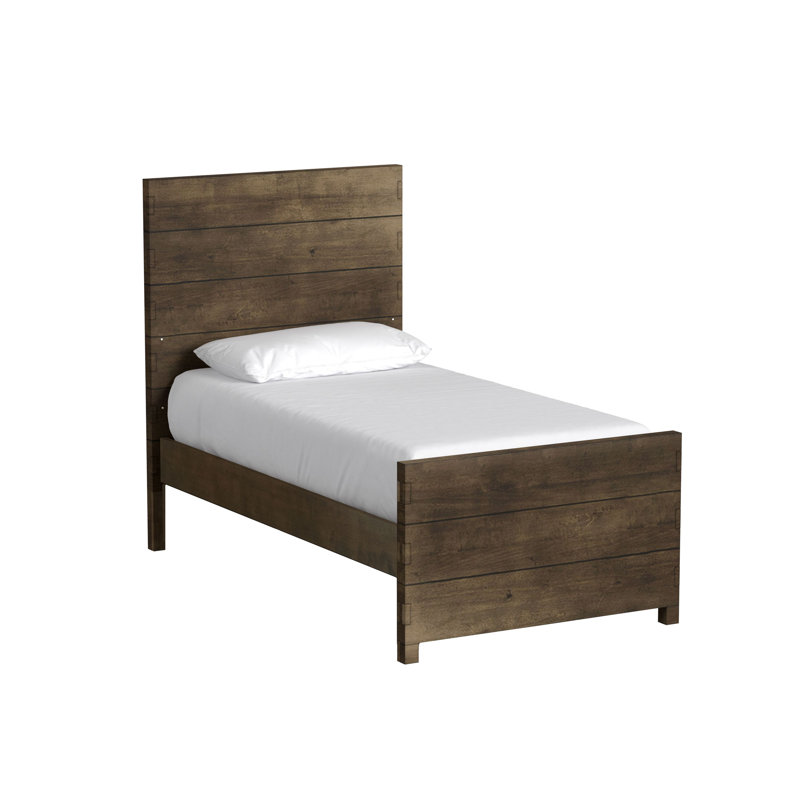 Decca Wood Complete Bed, Graphite, Twin