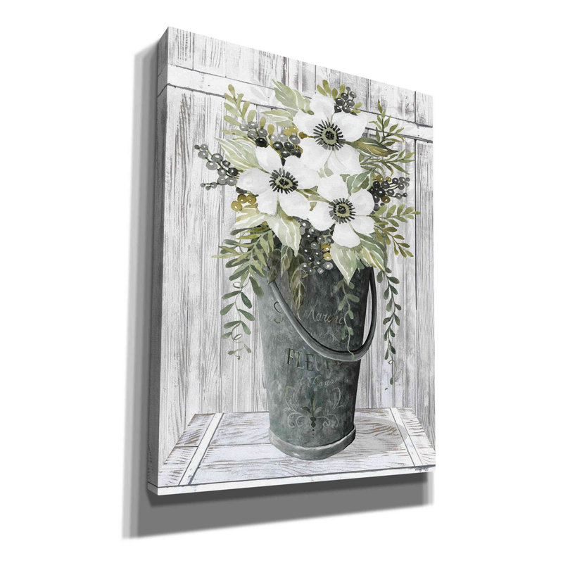 «Le Marche» par Cindy Jacobs, art mural sur toile, L 40 po x H 54 po x P 1,5 po