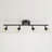 4 - Light LED Track Light with Rotatable Heads Track Lighting Kit