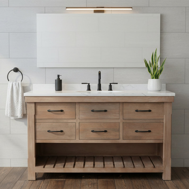 Meuble-lavabo simple 55 '