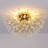 5 - Light Crystal Dimmable Starburst Dandelion Semi Flush Mount-1773153725
