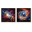 Ensemble de 2 décorations murales Schmitz - Galaxies-102579614-102579617