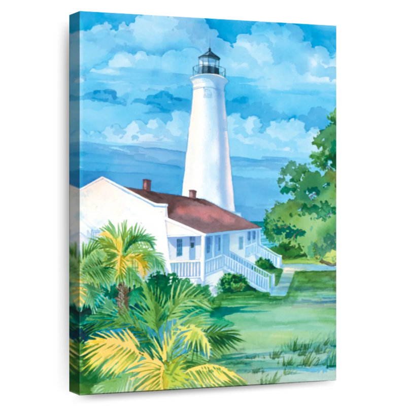 Aletra St. Marks Lighthouse, 30" H x 20" W