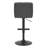 Hetal Swivel Upholstered Adjustable Height Counter Stool with Metal Frame-2071808784