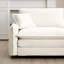 Canapé de salon chaleureux et confortable avec 4 coussins et 2 coussins pour le salon-276641386