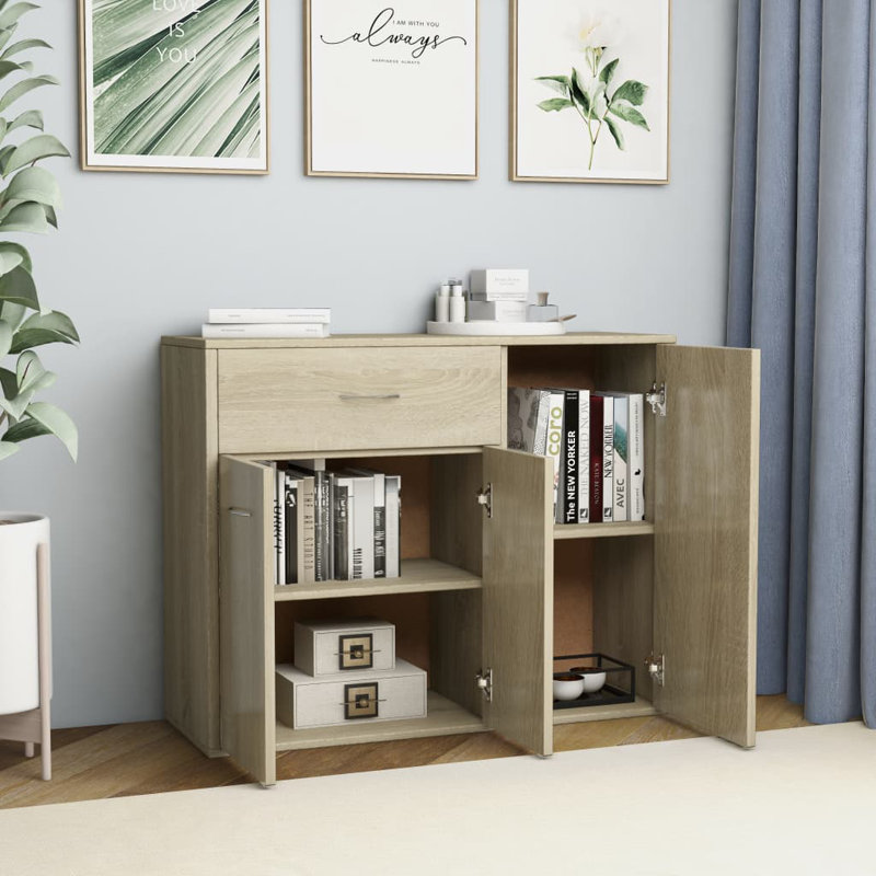 Pettit 88cm Sideboard, Sonoma Oak