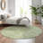 Premium Machine Washable Cerrito AMF611 Green Rug-105156725