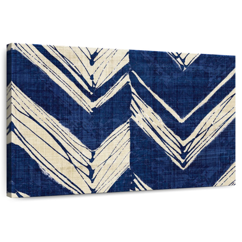 Batik indigo Kerner II, H 20 po x l 30 po