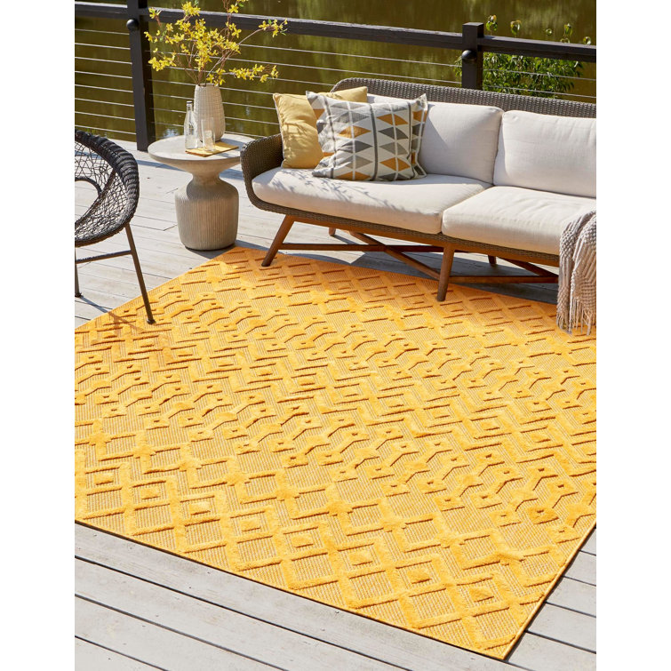 Gritton Geometric Indoor / Outdoor Rug