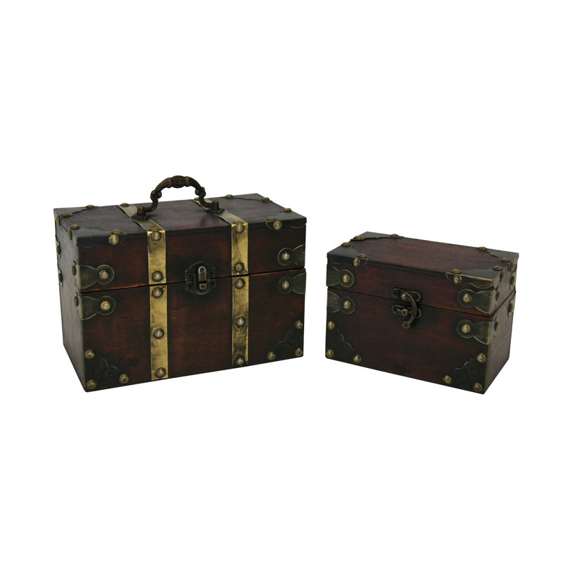 Wooden Decorative Trunk