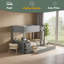 Lit superposé avec lit gigogne simple, rangement et bureau-2015443622-2015443616