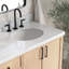 Meuble-lavabo double 73 po avec plateau en marbre de Carrare italien ARIEL Kelly-107149617