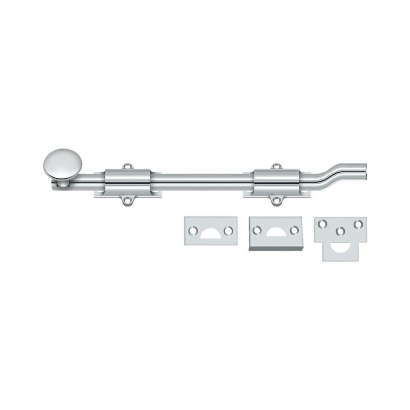 Latch/Catch/Bolt, Polished Chrome