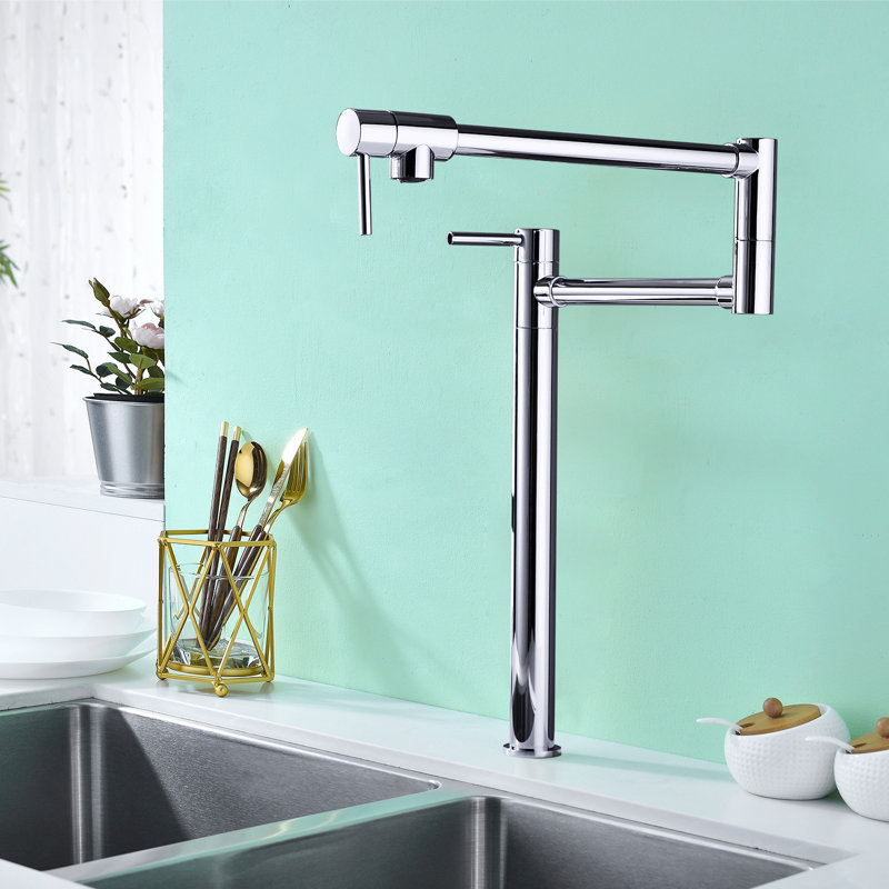 WESTINUS Kitchen Faucet, Chrome
