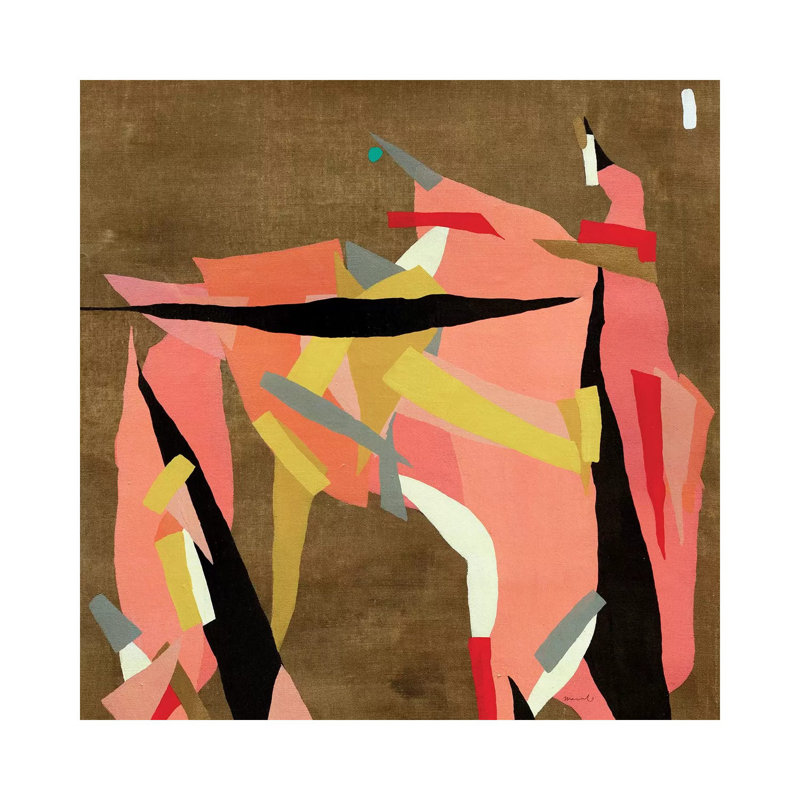 Toro 1 Piece Painting on Canvas, 66.04 cm H x 66.04 cm W x 1.91 cm D, Wrapped Canvas