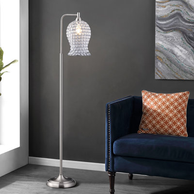 Barnesville 61.5'' Nickel Task Floor Lamp